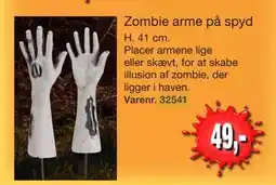 Harald Nyborg Zombie arme på spyd tilbud