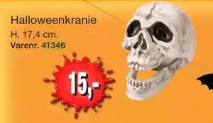 Harald Nyborg Halloweenkranie tilbud