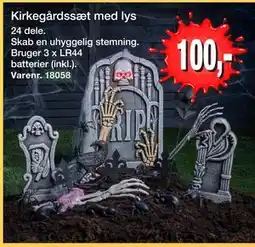 Harald Nyborg Kirkegårdssæt med lys tilbud