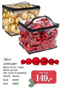Harald Nyborg Julekugler tilbud