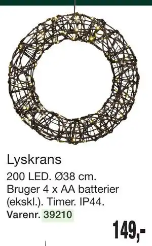 Harald Nyborg Lyskrans tilbud
