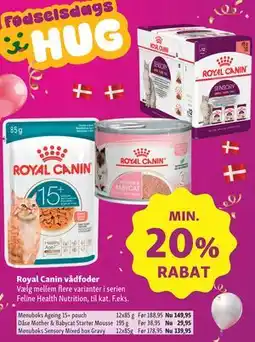 Maxi Zoo Royal Canin vådfoder tilbud