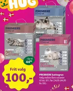 Maxi Zoo PREMIERE kattegrus tilbud