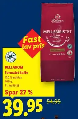 Lidl BELLAROM Formalet kaffe tilbud