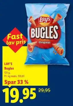 Lidl LAY’S Bugles tilbud