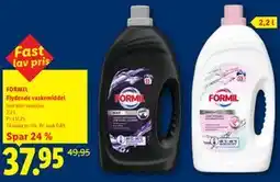Lidl FORMIL Flydende vaskemiddel tilbud