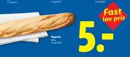 Lidl Baguette tilbud