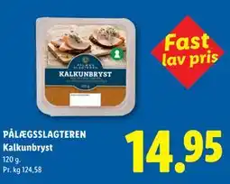 Lidl PÅLÆGSSLAGTEREN Kalkunbryst tilbud