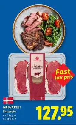 Lidl MADVÆRKET Entrecote tilbud