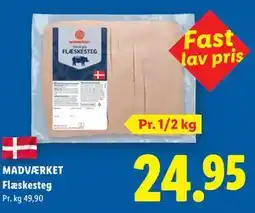 Lidl MADVÆRKET Flæskesteg tilbud