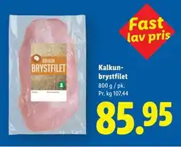 Lidl Kalkunbrystfilet tilbud