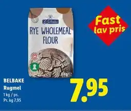 Lidl BELBAKE Rugmel tilbud