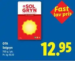 Lidl OTA Solgryn tilbud