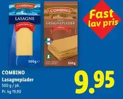 Lidl COMBINO Lasagneplader tilbud