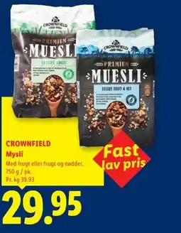 Lidl CROWNFIELD Mysli tilbud