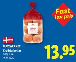 Lidl MADVÆRKET Krydderboller tilbud