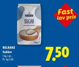 Lidl BELBAKE Sukker tilbud