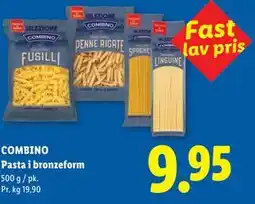Lidl COMBINO Pasta i bronzeform tilbud