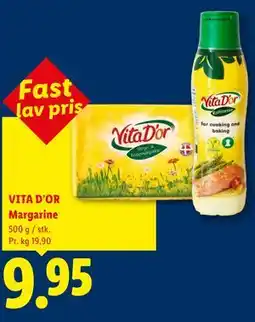 Lidl VITA D’OR Margarine tilbud