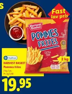 Lidl HARVEST BASKET Pommes frites tilbud