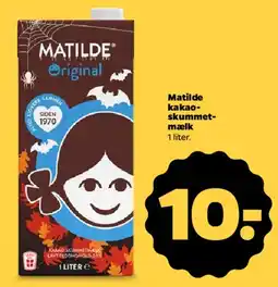 Netto Matilde kakaoskummetmælk (original) tilbud
