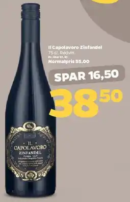 Netto Il Capolavoro Zinfandel tilbud