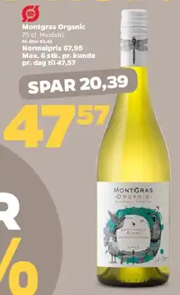 Netto MontGras Organic tilbud