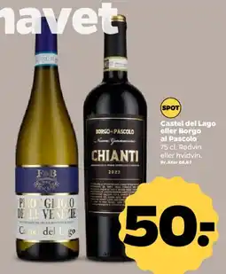 Netto Castel del Lago eller Borgo al Pascolo / Chianti tilbud