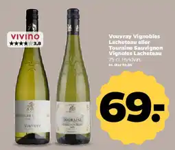 Netto Vouvray Vignobles Lacheteau eller Touraine Sauvignon tilbud