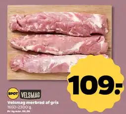 Netto Velsmag mørbrad af gris tilbud