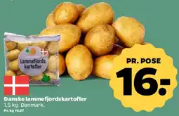 Netto Danske lammefjords kartofler tilbud