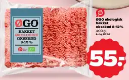 Netto ØGO hakket oksekød 8-12% tilbud