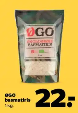 Netto ØGO basmatiris tilbud