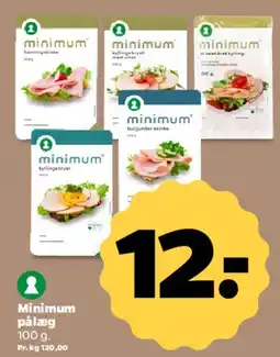 Netto Minimum pålæg tilbud