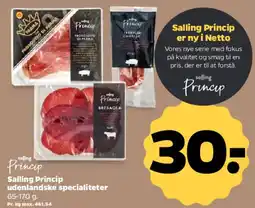 Netto Salling Princip - udenlandske specialiteter tilbud