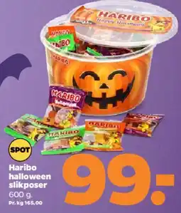 Netto Haribo Halloween slikposer tilbud