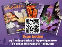 Netto Halloween cookies / kager tilbud