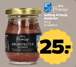 Netto Salling Princip ansjosfileter tilbud