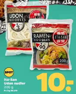 Netto ITA-SAN Udon / Ramen nudler tilbud