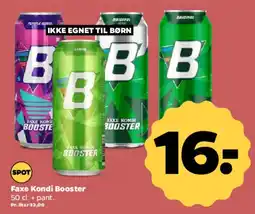 Netto Faxe Kondi Booster tilbud