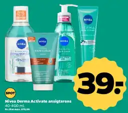 Netto Nivea Derma Activate ansigtsrens tilbud