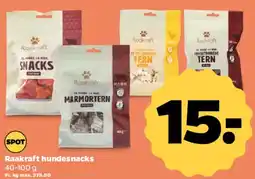 Netto Raakraft hundesnacks tilbud