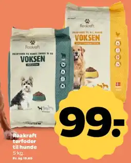 Netto Raakraft tørfoder til hunde tilbud