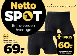 Netto Boxershorts tilbud