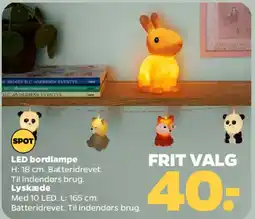 Netto Små figurlamper / dekorationsfigurer tilbud