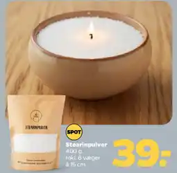 Netto Stearinpulver 400 g tilbud