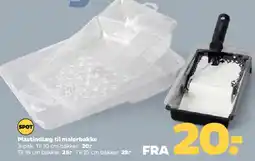 Netto Plastindlæg til malerbakke tilbud