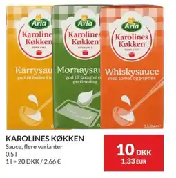 Nielsen's Discount Karolines Køkken sauce tilbud