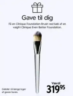 Matas Clinique Foundation Brush tilbud