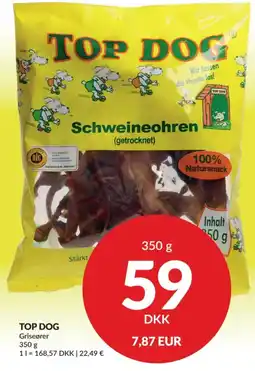 Nielsen's Discount Top Dog Schweineohren tilbud